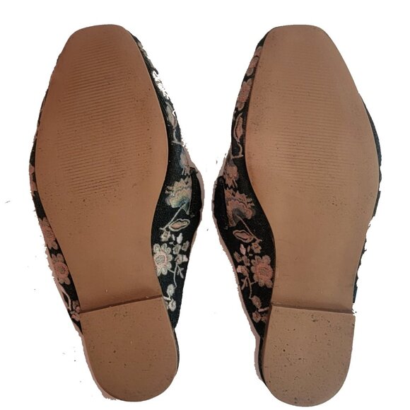 Floral Embroidery on Denim - Mules by Steve Madden (Sz 7.5) - Picture 6 of 7